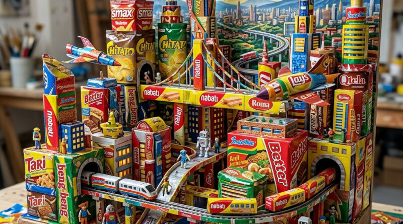 Bungkus Snack Bekas